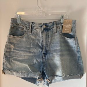 Madewell Denim High-Rise Shorts size 31